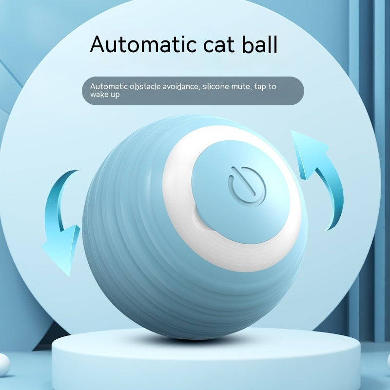 Automatic Moving Ball Cat Toy