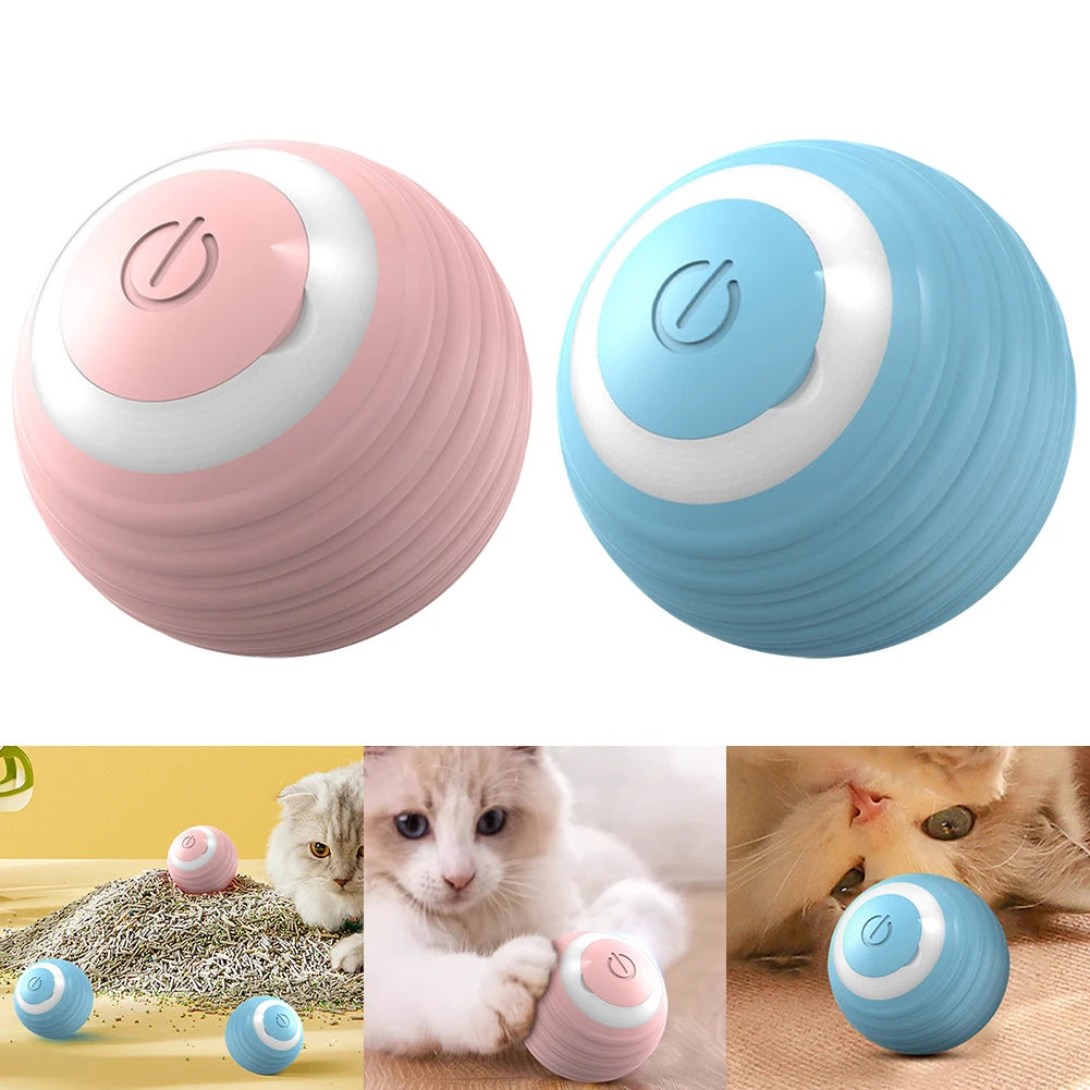 Automatic Moving Ball Cat Toy