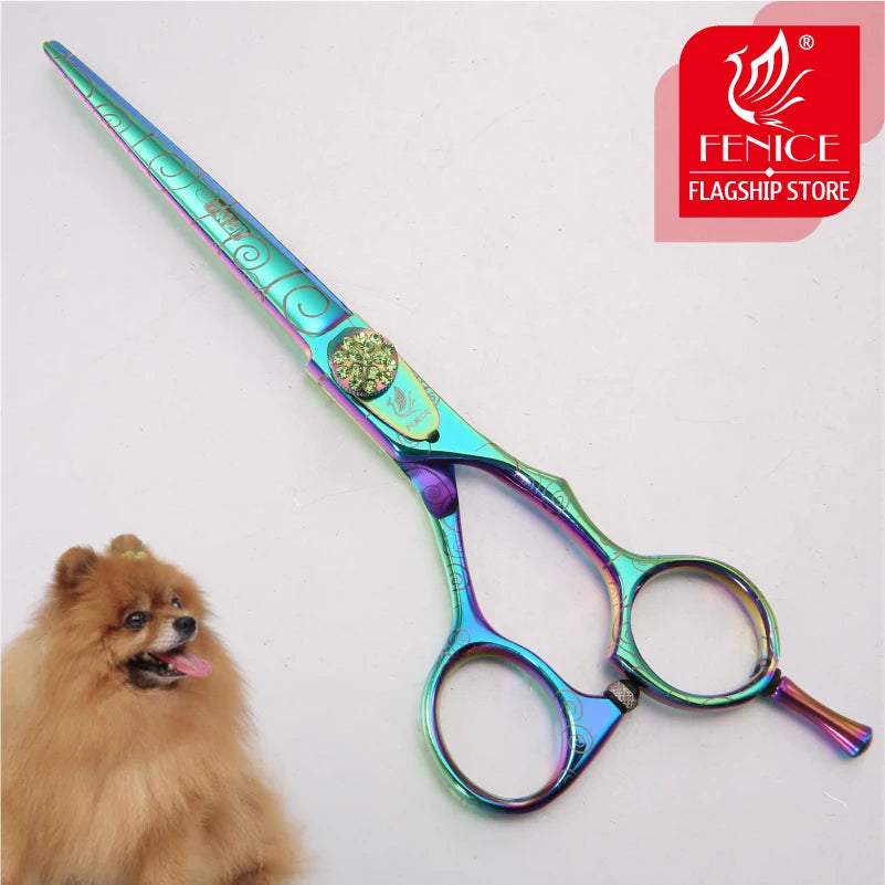 Personal 6 inch Pet Grooming Scissors Straight Cutting Thinning Shears