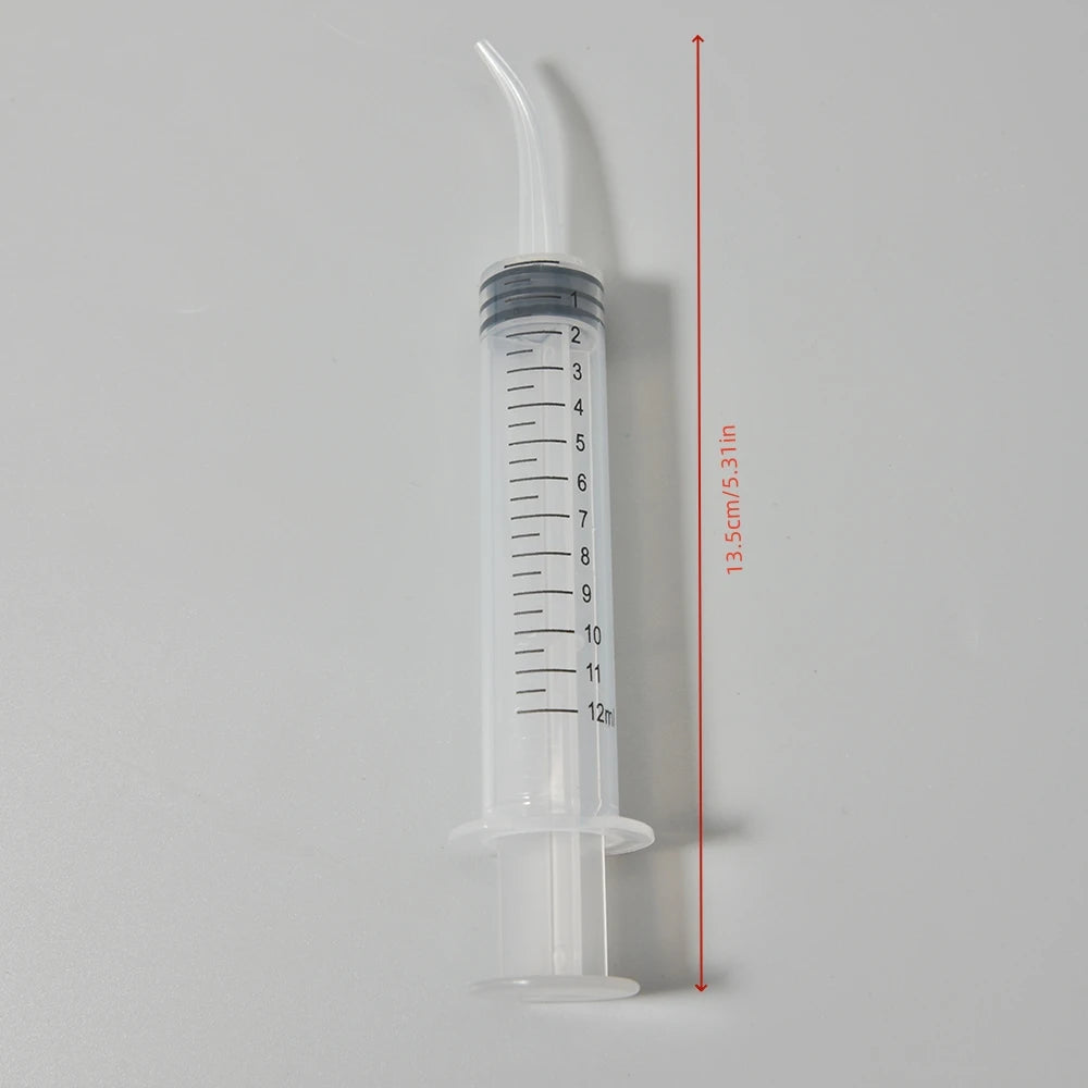 12ml Pet Feeding Syringe Curved & Liquid Syringe Feeding