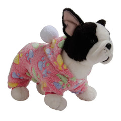 Pet Clothes Flannel Dog Cold Weather Coats Cat Apparel