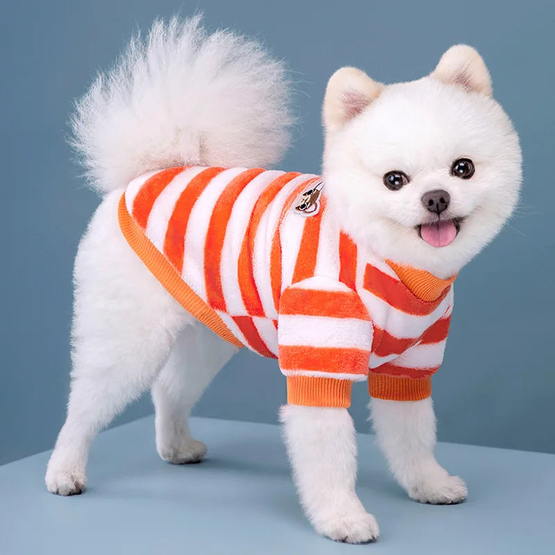 Dog Clothes Warm Vest Shirt Fleece  Clothes for Dogs