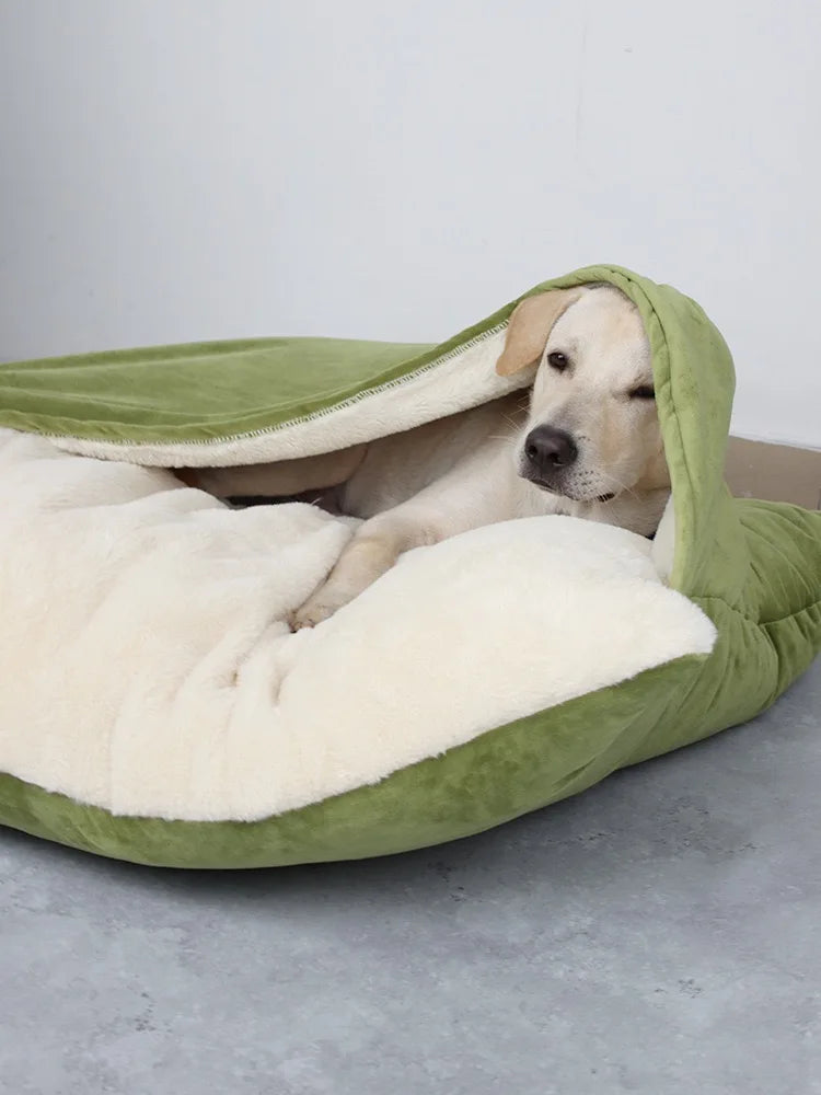 Bed for Dog with Removable Cover Large Kennel Warm Dog Bag