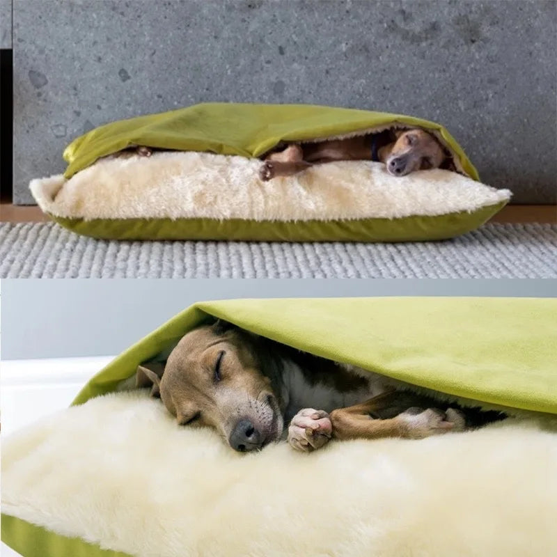 Bed for Dog with Removable Cover Large Kennel Warm Dog Bag