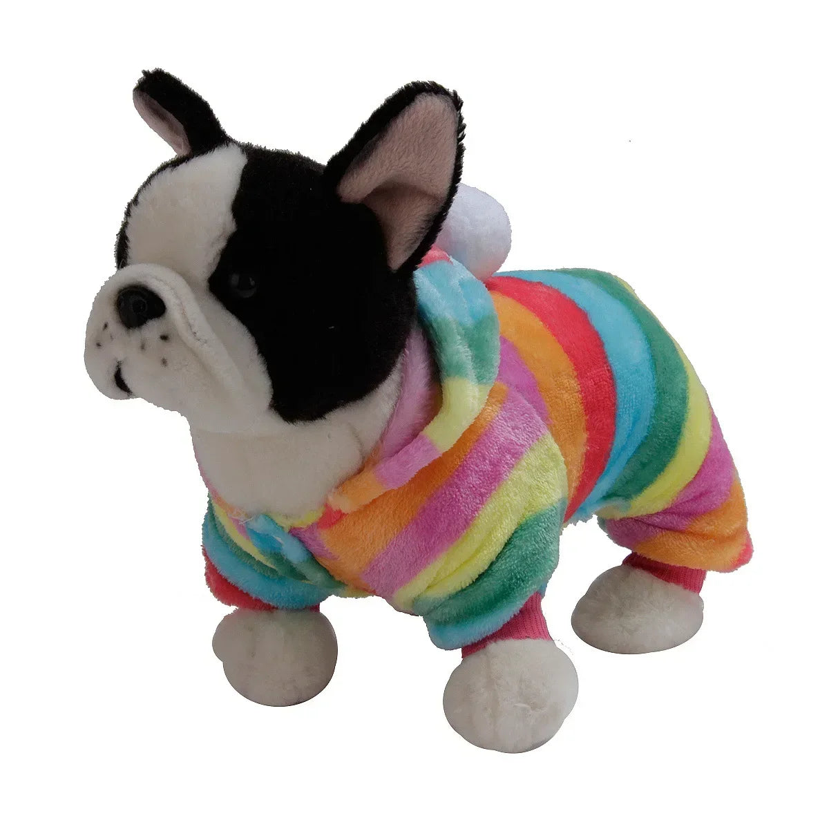 Pet Clothes Flannel Dog Cold Weather Coats Cat Apparel