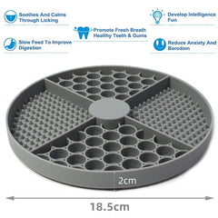 Silicone Licking Mat Cat Slow Feeder With Suction Cup Slow Feeding