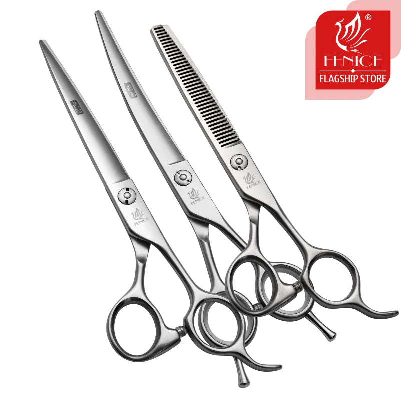 Pet Grooming Scissors Set Dog Hair Cutting Shears