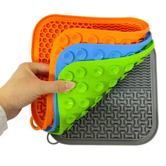 Silicone Pet Licking Mats for Dogs Slow Feeder Dog Bowl