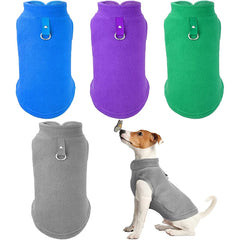 Winter Coat Soft Fleece Pullover Pajamas Pet Windproof