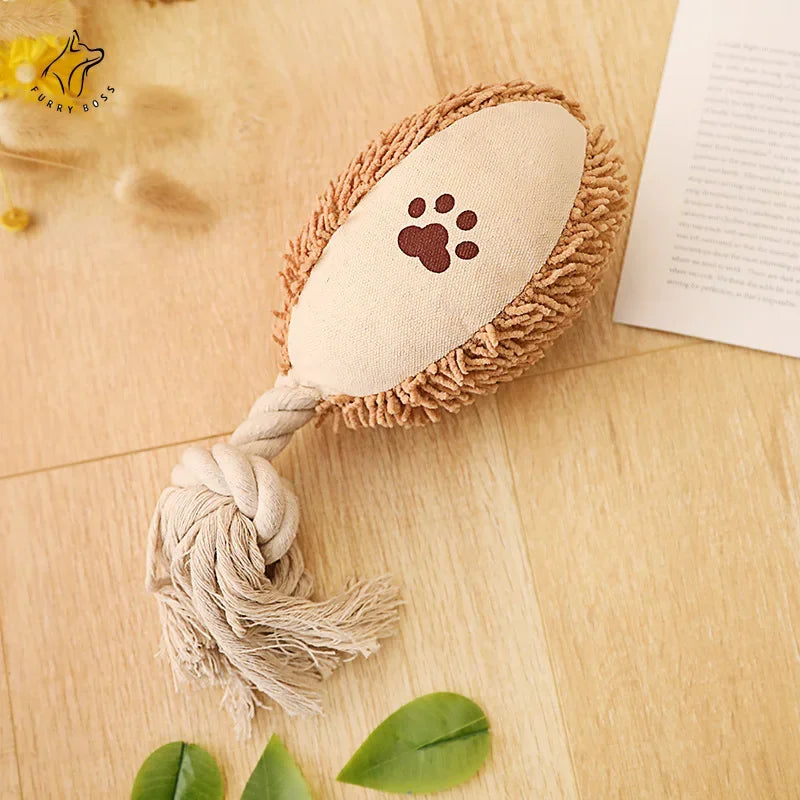 Cotton Rope Toy, Durable and Bite-resistant, Interactive Dog Molar Teeth Cleaner