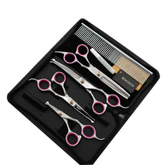 Professional Grooming Shears For Dogs with Safety Round Tip