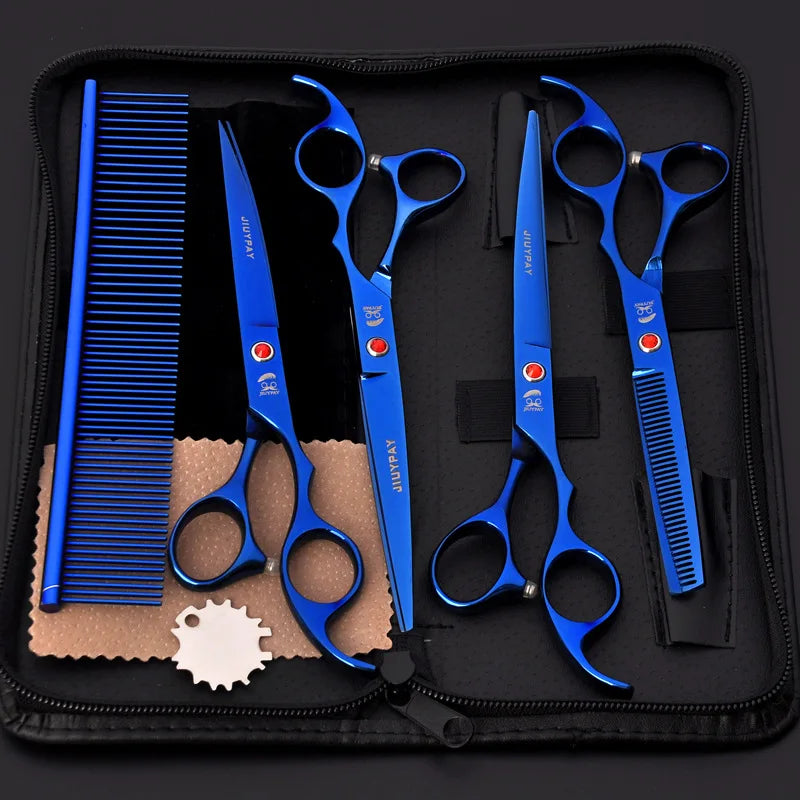 Professional Grooming Shears For Dogs with Safety Round Tip