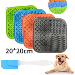 Silicone Pet Licking Mats for Dogs Slow Feeder Dog Bowl