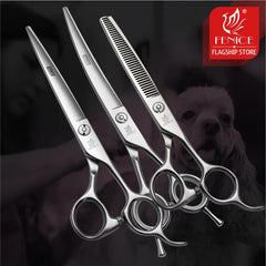 Pet Grooming Scissors Set Dog Hair Cutting Shears